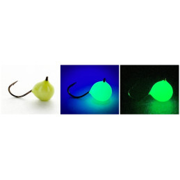 Tungsten ice jig ball...