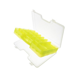 Yellow double-sided case...