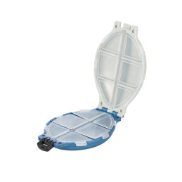 Fishing accessory box with...