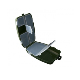 Fishing accessory box with...
